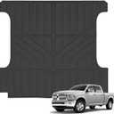 Trunk Bed Mat Fit for Ram 1500 2019-2024 2025 5.7FT Short, All Weather Custom Fit TPE Trunk Bed Liner Car Floor Liners