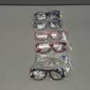 CCVOO Mix & Match Reading Glasses for Women - Lightweight, Comfortable Fit, Clear Vision - Blue Light Blocking (+1,75)