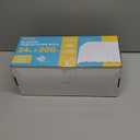 Red Plastic Table Cover Roll - 54IN x 300FT, Table Cloth for Rectangle Table with Slide Cutter, Plastic Table Cloth Disposable with Cut-to-Size Design for Weddings, Banquets, Parties