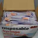 0.5ML Syringe, Lab Supplies Syringes 30G 5/16 Inch, Individually Wrapped, Pack of 100