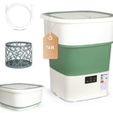1.8 Cu.Ft Portable Washing Machine, Foldable Washer with Spin Basket