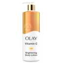 Olay Body Lotion for Women, Brightening with Vitamin C Serum, Visibly Bright & Radiant Skin, 24hr Moisture & Hydration, Fast Absorbing Formula, Vitamin B3 Complex, For All Skin Types, 17 fl oz