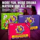 QUOKKA Charades & Guessing Game for Adults - 120 Hilarious Scenarios & Quirk Cards | Perfect for Adult Game Night, Parties, Gifts & Reunions | Original Pack