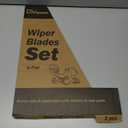 OEM Quality Windshield Wiper Blades, 18 and 18 DSV Standard Car Wiper Blades With Universal U/J Hook Only, Automotive Replacement Wiper Blades for my Car, Water Repellency Wiper Blade, Pack of 2