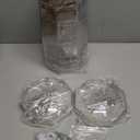 Lifewit 1 Gallon Drink Dispenser for Parties 2 Pcs, 4L Plastic Beverage Container with Stand for Juice/Tea/Soda & Lemonade, BPA Free Clear Water Pitcher with Spigot for Mimosa Bar, Party Hosting