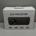 DVD Projector Portable Built in DVD Player HD 1080P Supported Movie Projector for Outdoor Use Compatible with HDMI, USB, AV, TF, VGA, TV Stick