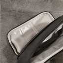 Chelory Big Pencil Case Large Capacity Pencil Bag Pouch High Storage Pen Holder Marker Makeup Bag for Office Desk Supplies Stationery Organizer Adults (Black)