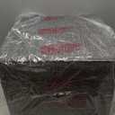 HomePop Square Tufted Storage Ottoman - Textured Navy, Small