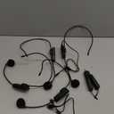 Wireless Microphone System for 4 People,2.4G Wireless Headset Mics and Handheld Mics 2 in 1,Ideal for Speakers,Voice Amplifier,PA System,Teacher,Tour Guides,Fitness Instructor