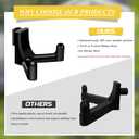 5 Pack Tool Hook for Lifetime Shed Accessories Shed Storage Organization for Shovels Tooles, NOT Work on Any Sheds with Horizontal Siding (5 Pack)