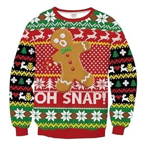 Arvilhill Arvihill Unisex Long Sleeve Teeshirts Novelty Thanksgiving Holiday Funny Tree Graphic Printed Sweatshirt XL