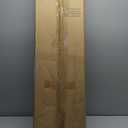 Desk Shelf Storage, 38 inch, 4-Tier Wood Bookshelf Organizer, Computer Desk Hutch - Dark Brown