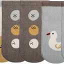 Baby Toddler Socks Non Slip 3 Pairs Cotton Ankle Grip Socks for Boys Girls Baby Kids Infants Children