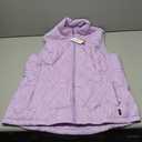 Baleaf Women's Puffer Drawstring Vest Lightweight Winter Warm Stand Collar Quilted Golf Vests Water Resistant Zip Pockets, XL