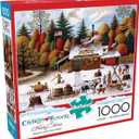 Buffalo Games - Charles Wysocki - Vermont Maple Tree Tappers - 1000 Piece Jigsaw Puzzle for Adults -Challenging Puzzle Perfect for Game Nights - Finished Size is 26.75 x 19.75