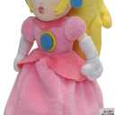 Princess Peach Plush Toy Princess Peach Doll Collection Mario Plush Stuffed Animals Toys 10 Inch (Pink Sweet Gift for Mario Fans