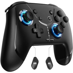GMBACK Wireless Switch Controller for Nintendo Switch 2/Switch/Lite/OLED, Bluetooth Game Controller for iPhone/Android/PC/Steam/Mac/iPad/TV with Macro/Vibration/Motion Control/Turbo/800mAh Battery