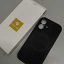 Miracase Magnetic for iPhone 17 Case, Compatible with MagSafe, Integrated Silicone Camera Control Cover, 3.0mm Thicken Shockproof Drop Protection Phone Case for 17, Black