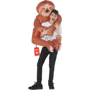 Morph Inflatable Sloth Costume For Kids, Blow Up Sloth Outfit, Fun Animal Costume, Kids Inflatable Costume
