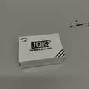 JQK Closet Magnetic Door Ball Catch Hardware, 430 Stainless Steel Catch Adjustable with Strike Plate, Black Finish 2 Pack, HBC120-BK-P2