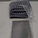 3 Pack Sink Mat and Sink Saddle Set, Sink Protectors for Kitchen Sink, Silicone Sink Saddle Mat Dishwasher Safe, Non Slip Folding Sink Grid to Protect Sink from Stains, Damage, Scratches