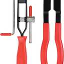 2PCS CV Boot Clamp Pliers, CV Axle Boot Clamp Pliers With CV Joint Boot Clamp Pliers Car Banding Tools Kit for Most Car