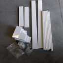 Newport Vinyl Picket Gate with Stainless Steel Hardware 31in H x 42in W