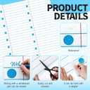 Hahafelt 2 Pack 47 x 108 in Fabric Bulletin Board Roll,Lined