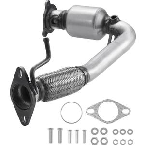 VEVOR Catalytic Converter, Compatible with Chevrolet Equinox/GMC Terrain/Chevy Captiva Sport, 2.4L L4, Front, Replacement OE 16581 16796, Stainless Steel High Flow, for Exhaust Gas Purification