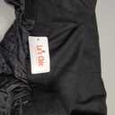 Lu's Chic Men's Slim Fit Wool Jackets & Coats Quilted Single Breasted Top Coat Business Casual Band Collar Trench Coats
