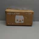 Tiny Land Play Tent with Padded Mat & LED Lights, Kids Tent, Playhouse for Kids, Indoor Bed Tent for Toddler, Toys for 3,4,5,6-Year-Old Girls, Neutral Color Play Room Furniture (Off-white)