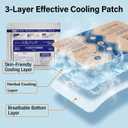 14Pcs Pain Relief Patch, Herbal Cold Patches for Knee, Back, Neck, Shoulder, Joints & Muscles, 8-Hour Long Lasting Soothing Strips