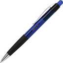 Office Depot Soft-Grip Retractable Ballpoint Pens, Medium Point, 1.0 mm, Blue Barrel, Blue Ink, Pack Of 12