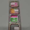 Goton 4-Pack Bling Case for Apple Watch Series 11/10 Screen Protector Case 42mm, Women Glitter Diamond Rhinestone Protector for iWatch Cover Accessories 42 mm (Silver+Gold+Rose Gold+Pink( Glass))