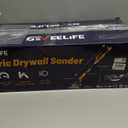 Drywall Sander, 780W Powerful Electric Drywall Sander with Vacuum Attachment, Auto Dust Absorption, Dustless Wall Sander with 26 Power Cord for Popcorn Ceiling, Drywall etc (Yellow)