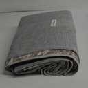 Area Rugs for Living Room: 5x7 Washable Neutral Abstract Rug for Bedroom Large Soft Modern Dining Room Rugs Indoor Floor Low Pile Carpet for Home Office Nursery - Brown Grey (5' x 7')