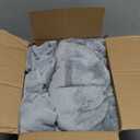KMUSET Fleece Blanket Throw Size Grey Lightweight Super Soft Cozy Luxury Bed Blanket Microfiber Factory Shop