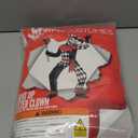 Morph Light Up Mask Kids Jester Costume Evil Clown Scary Halloween Outfit for Boys and Girls (Medium)