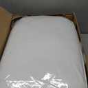 puredown® Goose Feathers and Down White Pillows with 100% Soft Cotton Cover, Bed Sleeping Hotel Collection Pillows Set of 2 King Size