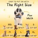 Stryfull 6 Pcs Non Slip Dog Socks to Prevent Licking Paws, Double-Sided Grip Anti-Skid Paw Protectors for Hardwood Floors,Hot/Cold Pavement Traction Control for Small Medium Large Senior Dogs
