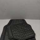 Armor All 4-Piece Floor Mats, Trim-to-Fit All-Weather Mats for Cars, Trucks, SUVs — Black