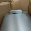 EKO Hudson Matte Stainless 75 Liter/20 Gallon Step Trash Can with Rear Trash Bag Storage Compartment