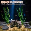 6 Natural Aquarium Rocks 6" to 8" Perfect Rocks for Aquariums, Landscaping Model,Tank Decoration, Amphibian Enclosures-Slate Rocks