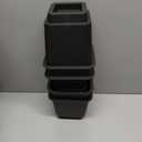 MONTIHOLD Bed Furniture Riser 4, 5 or 9 inches, Versatile Bed and Furniture Riser  Heavy Duty, Stackable, Supports 550 lbs Each Riser  Set of 8, Black