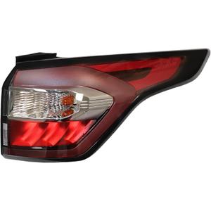 Brake Lamps Fits For Ford Escape 2017 2018 2019,Outer Side Tail Lights Rear Brake Lamps Right, High Performance Rear Tail Light Lamp Assembly Perfect Fit for Original Car (Right)