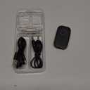 COMSOON Bluetooth Receiver for Car, Noise Cancelling 3.5mm AUX Bluetooth Car Adapter, Wireless Audio Receiver for Home Stereo/Wired Headphones, Hands-Free Call, 16H Battery Life - Dark Gray