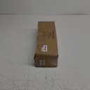 Bloomingville Embossed Glass & Metal Tealight/Votive Holders on Rectangle Wood Tray (Set of 6 Pieces)