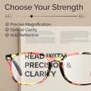 CCVOO Reading Glasses for Women, Eye glasses, Blue Light Readers for Women, Cheaters, +1.5x