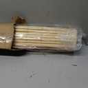 UNISHADES No Drill Cordless Bamboo Roman Shades, 3664 in, Natural | Natural material, Light Filtering, Easy Install