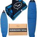 Ho Stevie! Surfboard Sock Cover - Thicker and More Protective Bag For Your Surf Board (9'0", Blue and Gray)